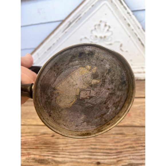 Vintage Long Solid Heavy Brass Coffee/Teapot - Picture 5 of 12